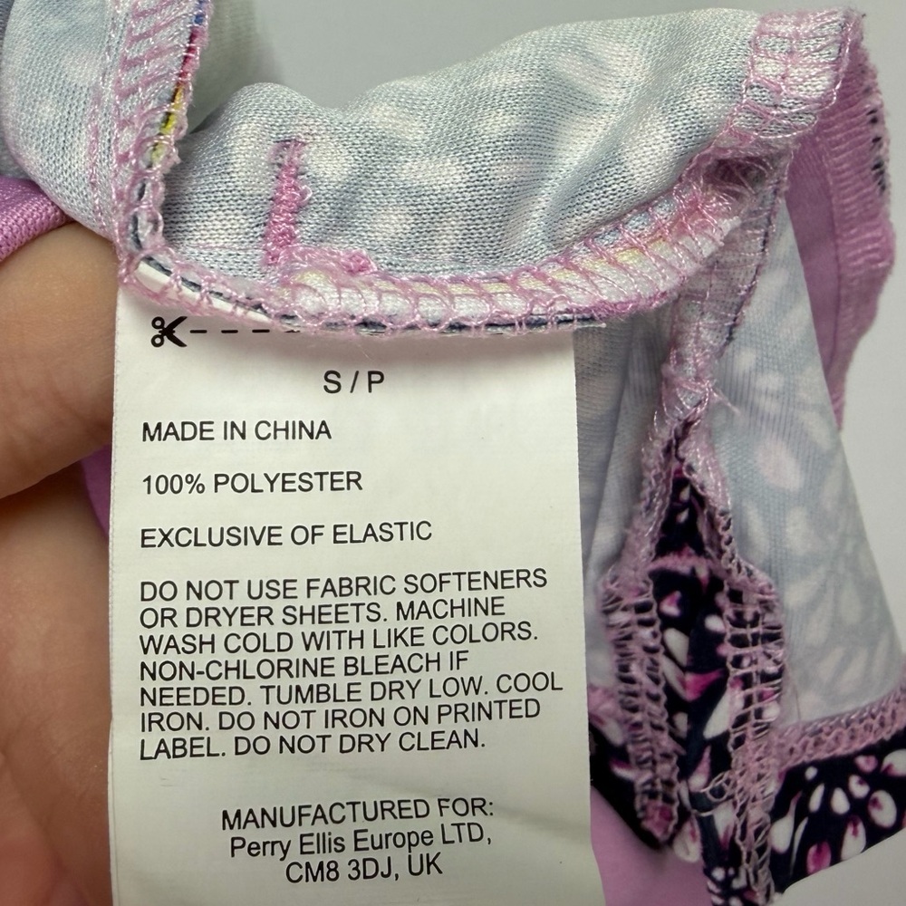 PGA Tour Women's Tie Dye Floral Golf Faux Wrap Skort Size Small - Picture 7 of 7